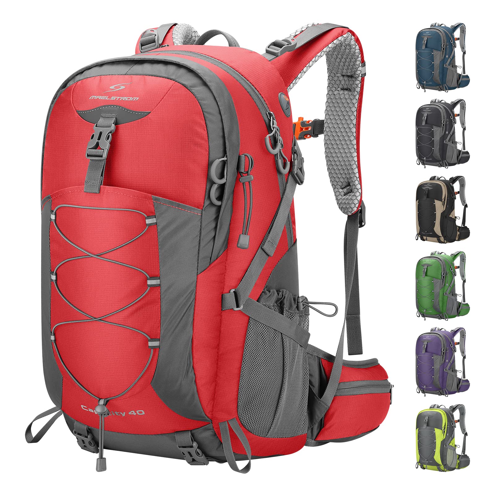 Waterproof Hiking Pack with Rain Cover