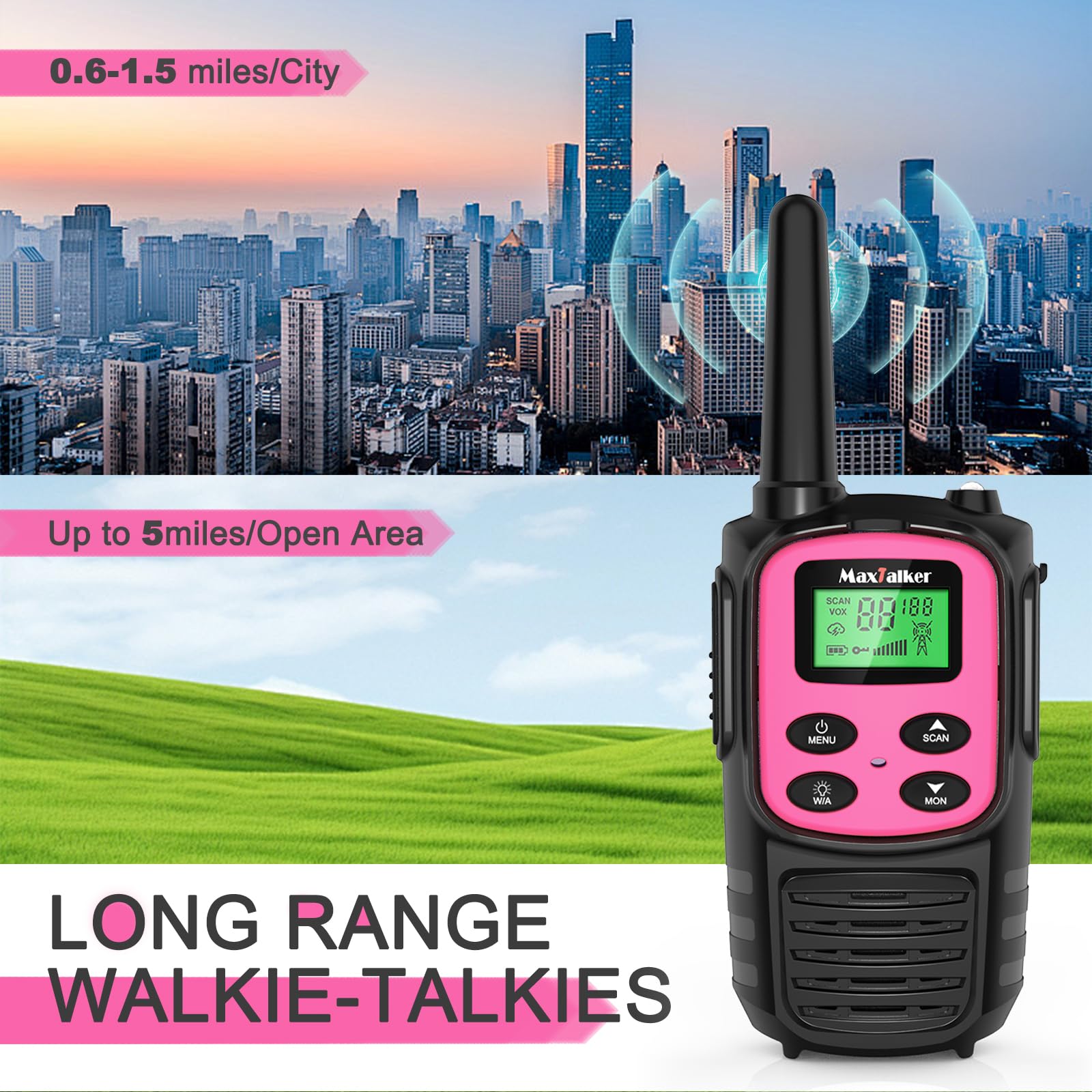 Rechargeable Walkie Talkies