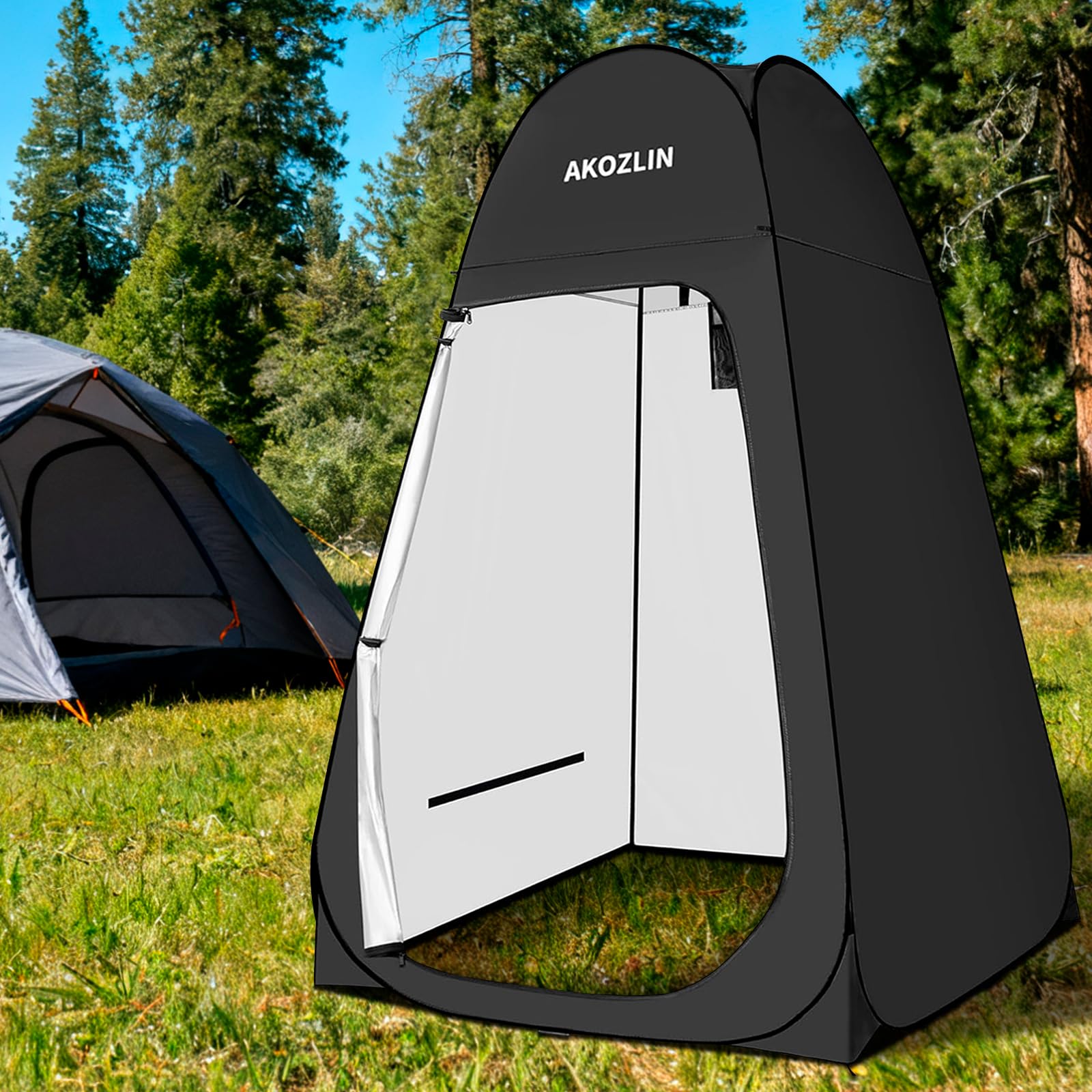 Portable Pop Up Shower Tent, Camp Toilet Tent