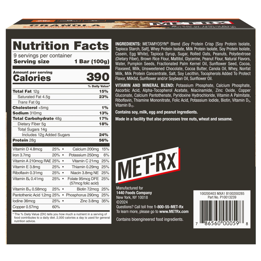 MET-Rx Meal Replacement Bars