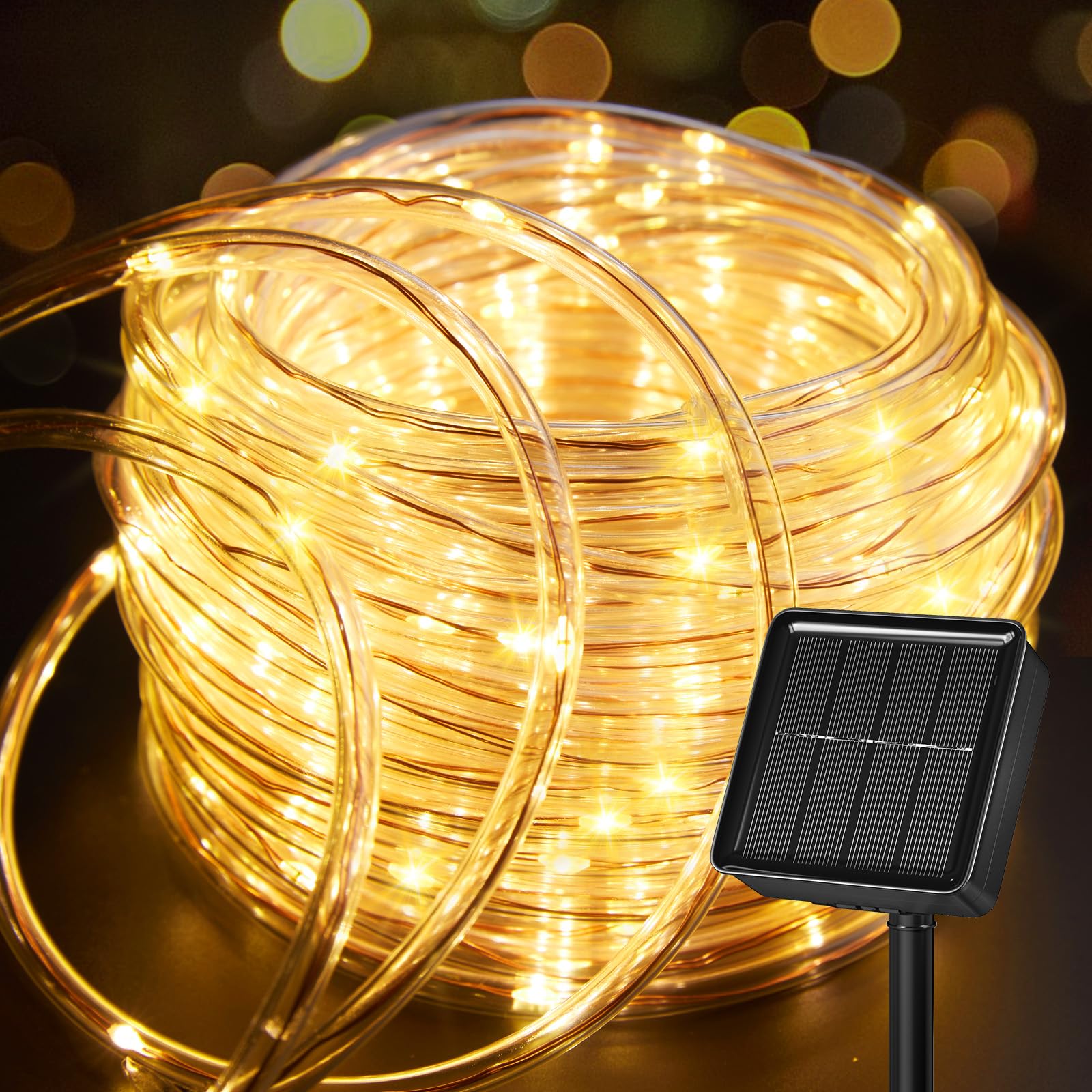 Brightown Solar Rope Lights, 39FT