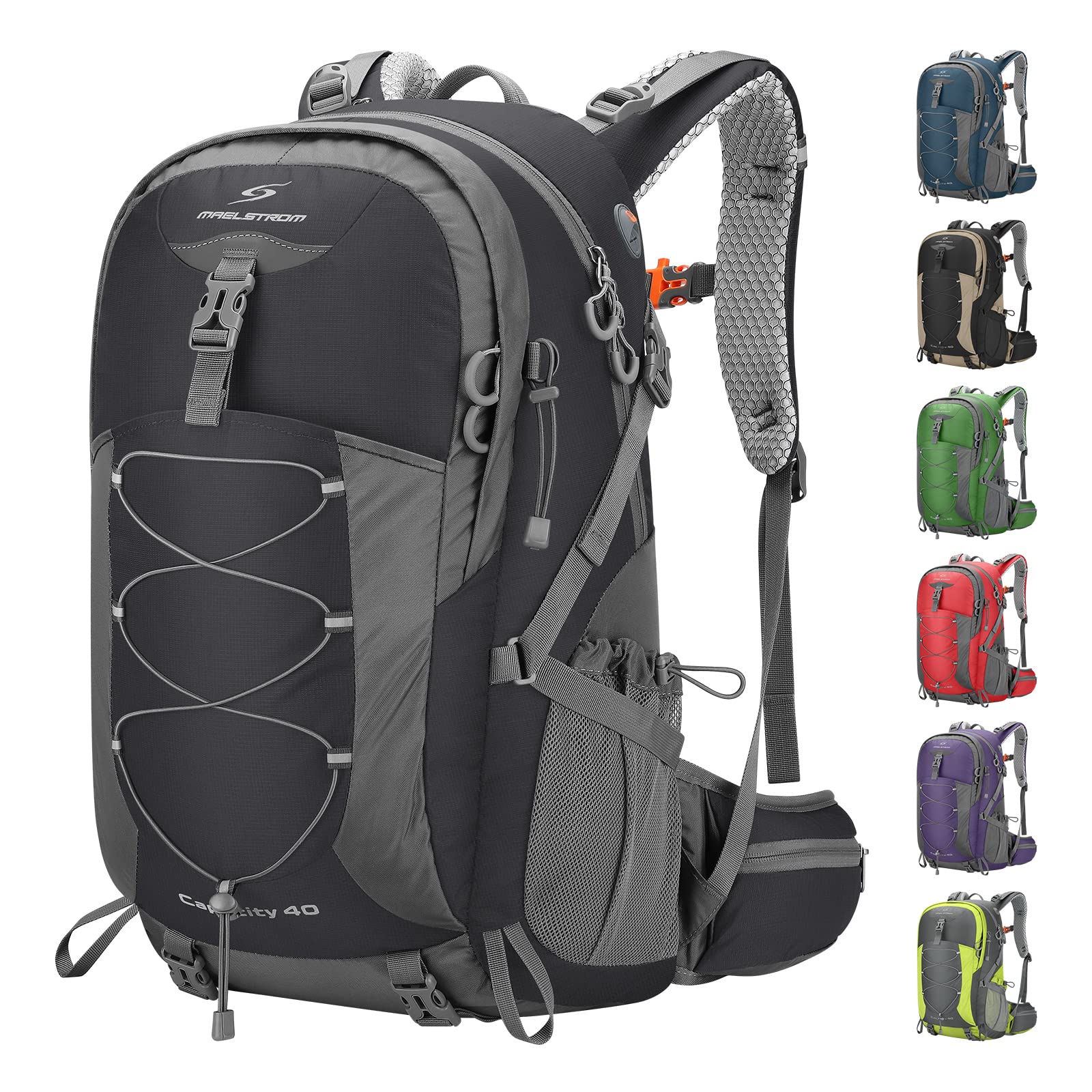 Waterproof Hiking Pack with Rain Cover