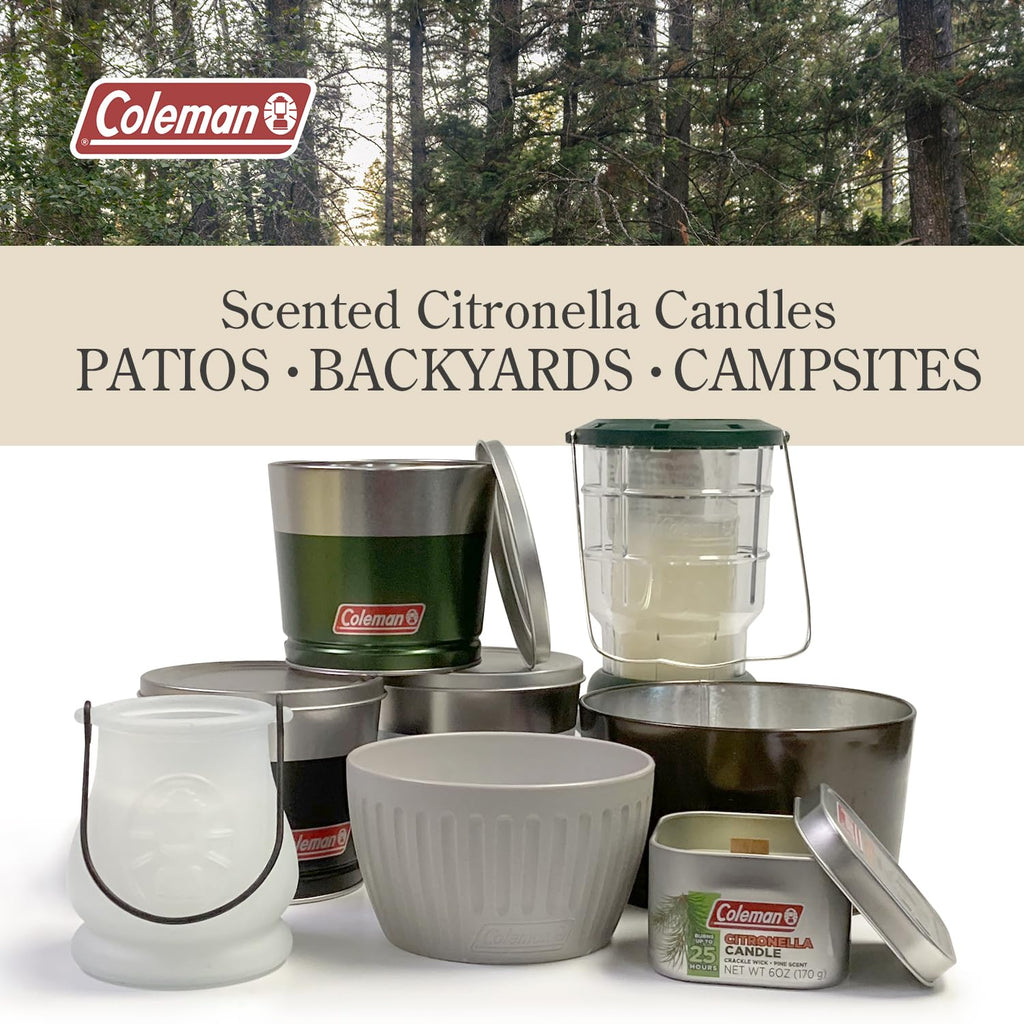 Coleman 70+ Hour Citronella Candle Outdoor Lantern