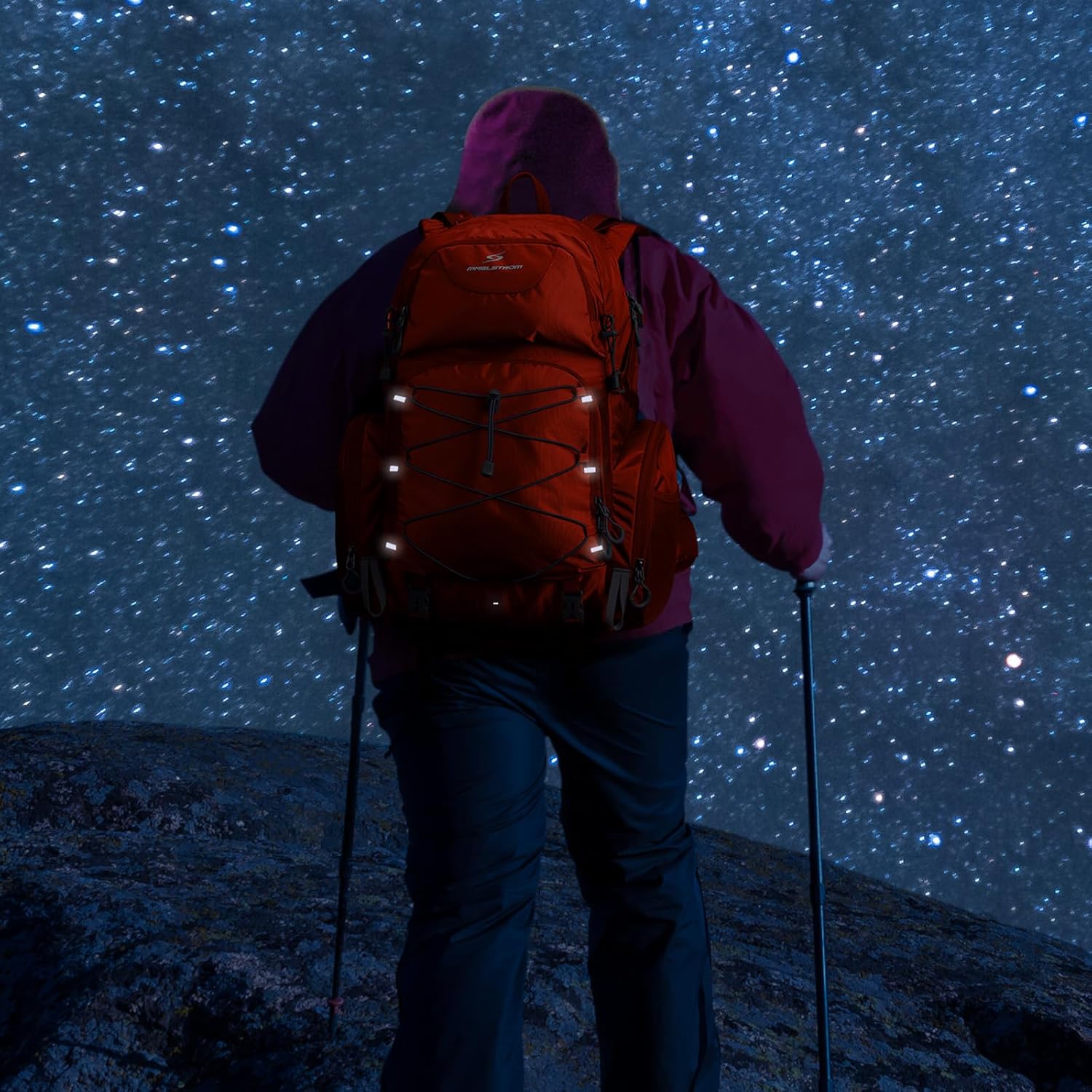 Waterproof Lightweight Travel Pack with Rain Cover