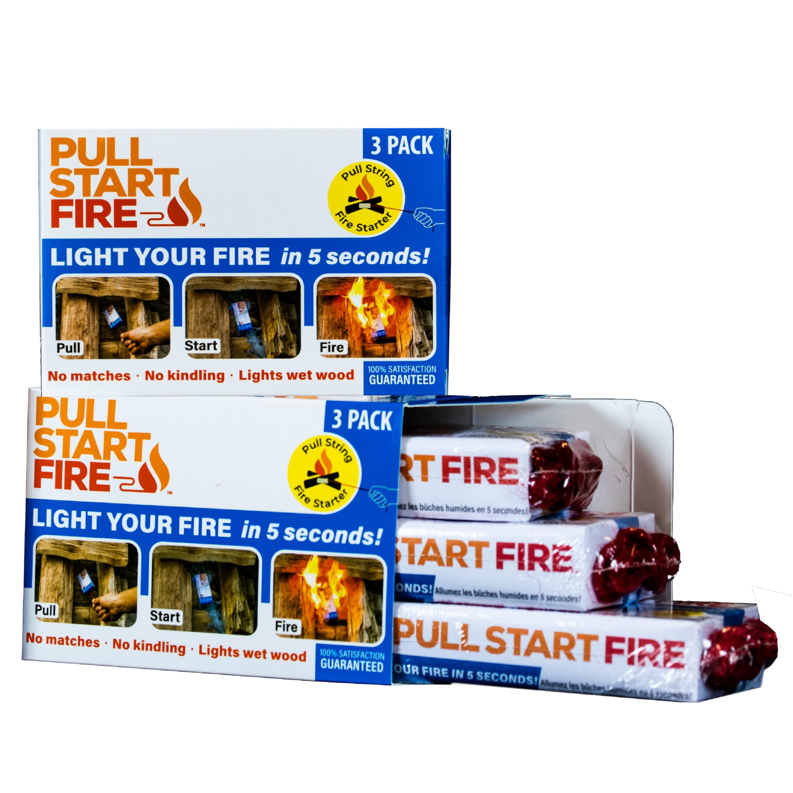 Pull String Firestarter | No Matches Required