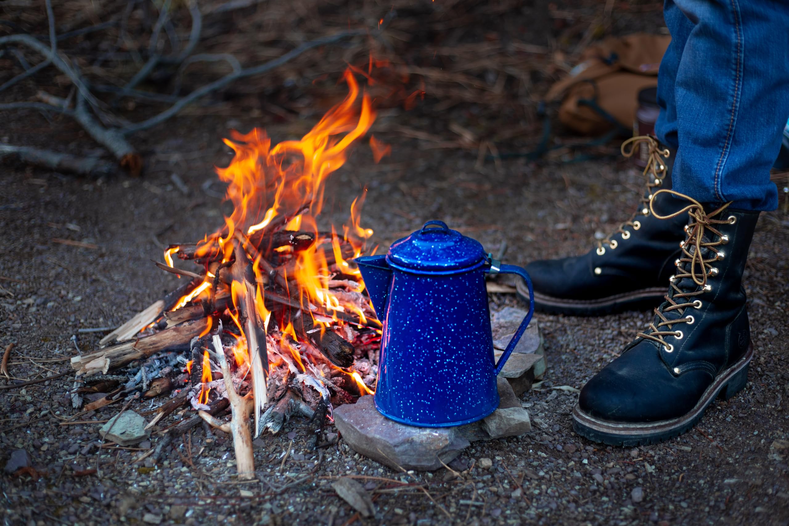 GSI Outdoors Enamel Coffee Pot