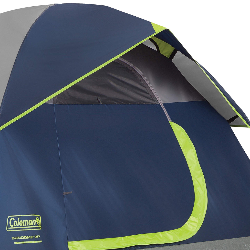 Coleman Sundome Camping Tent with Rainfly, 2/3/4/6 Person Tent Sets Up in 10 Mins, Weatherproof