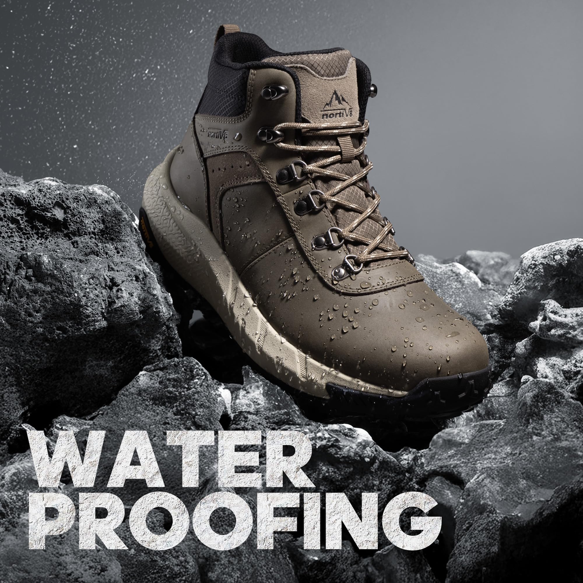 Men's Waterproof Leather DriftShield Hiking Boots