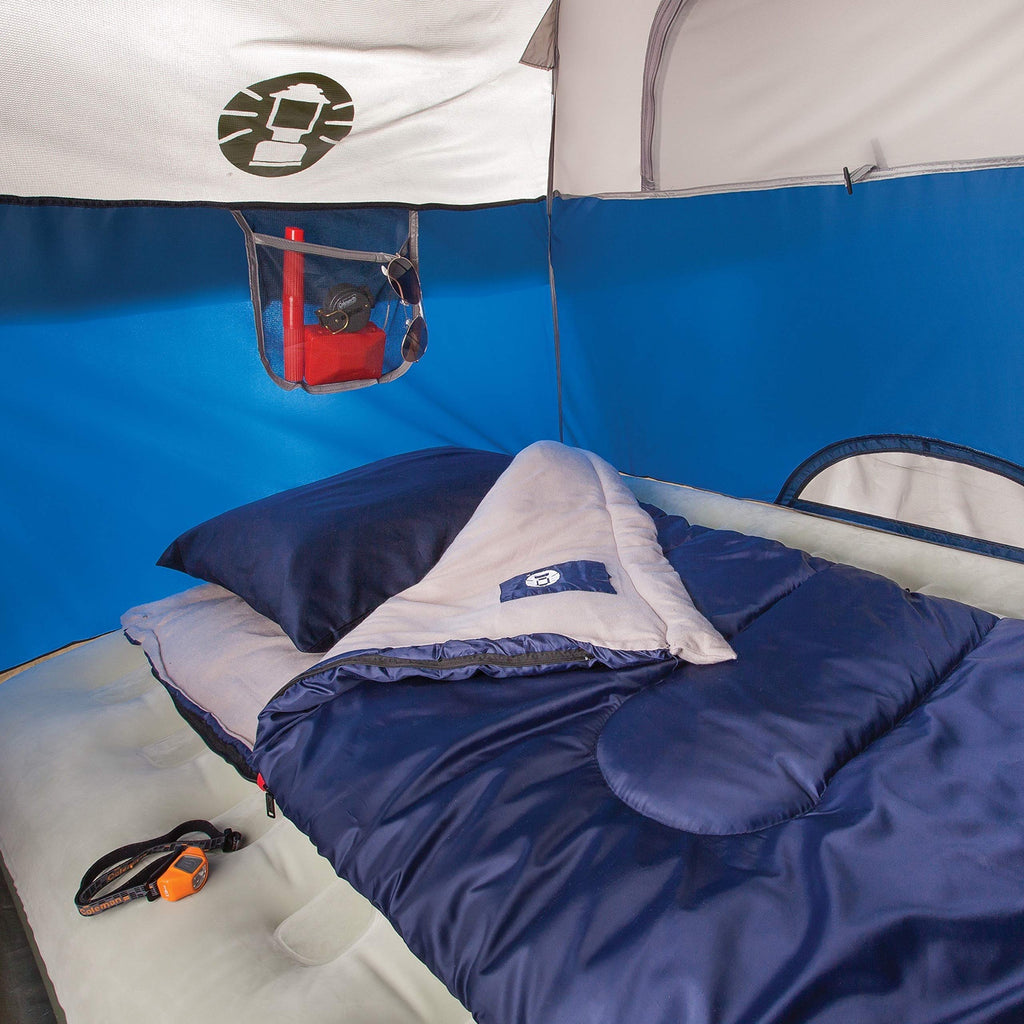 Coleman Sundome Camping Tent with Rainfly, 2/3/4/6 Person Tent Sets Up in 10 Mins, Weatherproof