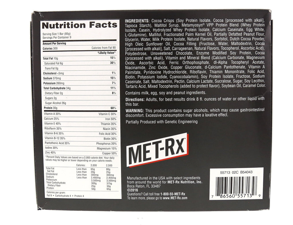 MET-Rx Meal Replacement Bars