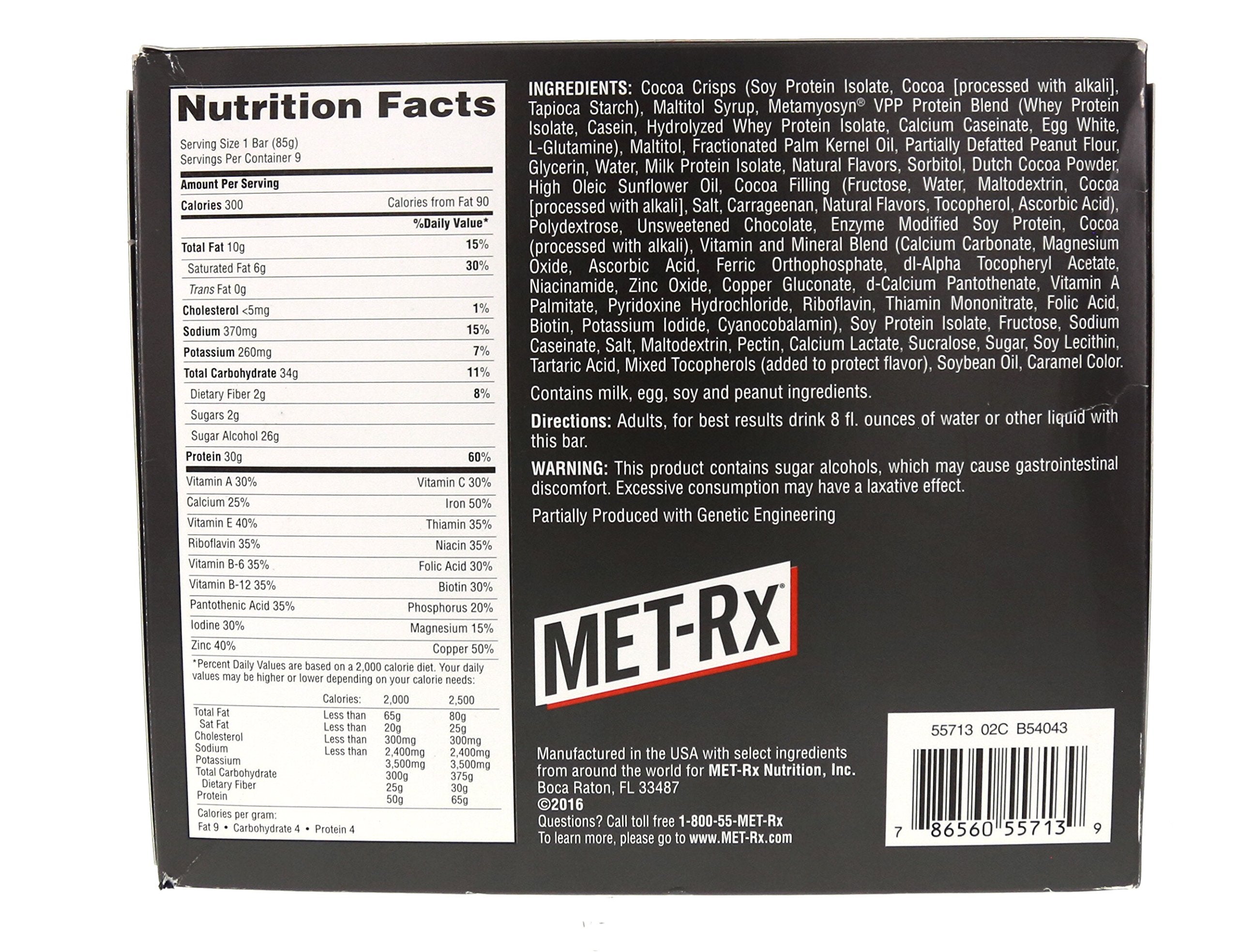 MET-Rx Meal Replacement Bars