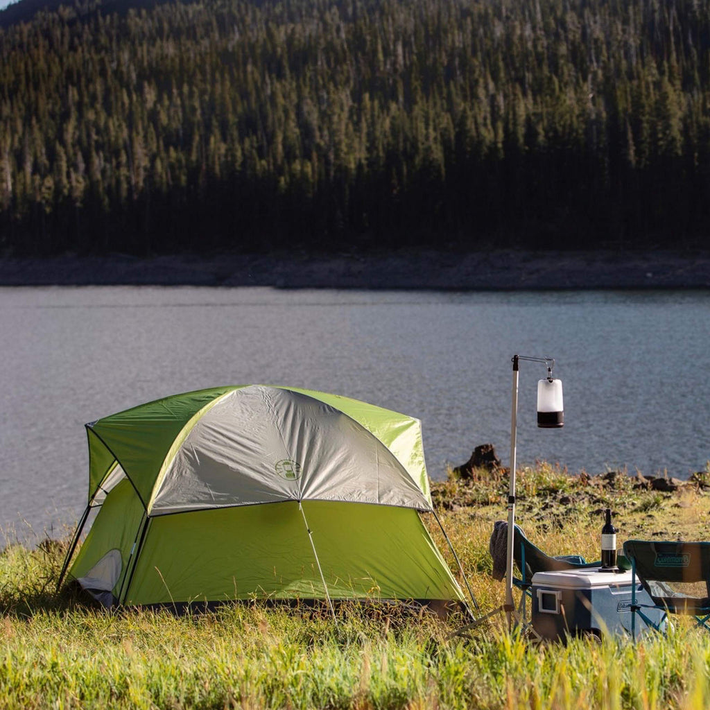 Coleman Sundome Camping Tent with Rainfly, 2/3/4/6 Person Tent Sets Up in 10 Mins, Weatherproof
