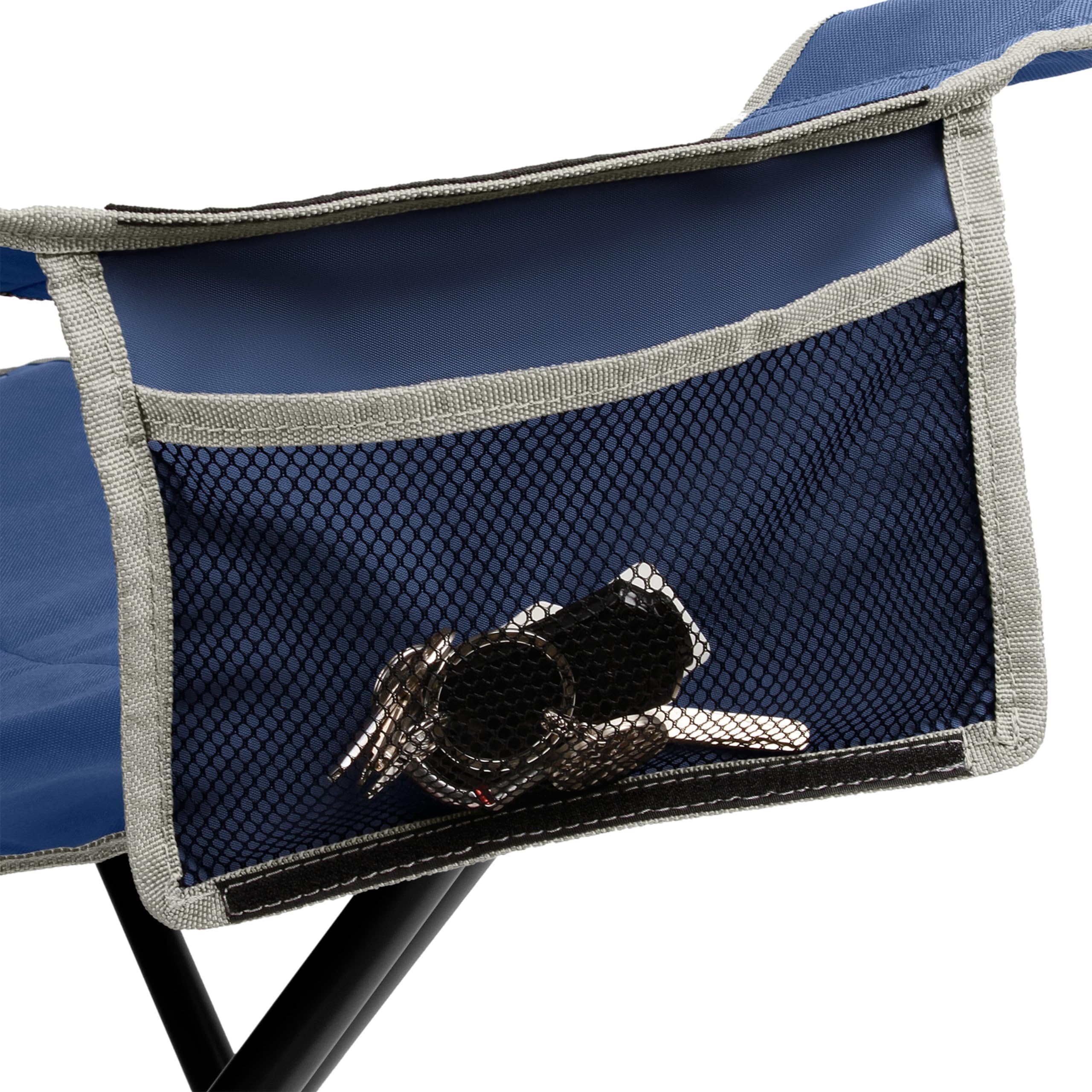 Coleman Big-N-Tall Camping Chair with Cup Holder & Side Pocket