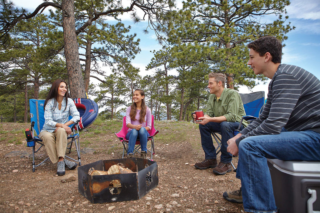 Coleman Big-N-Tall Camping Chair with Cup Holder & Side Pocket