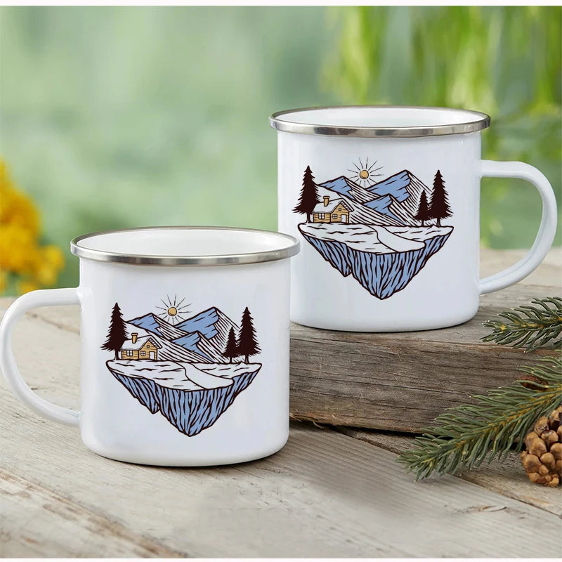 Outdoor Enamel Camping Mug
