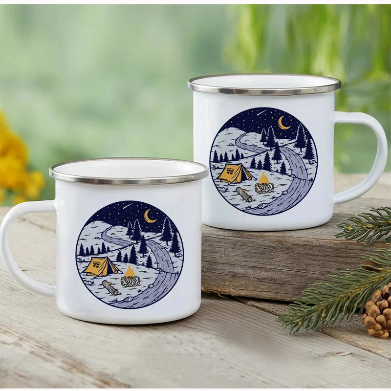 Outdoor Enamel Camping Mug