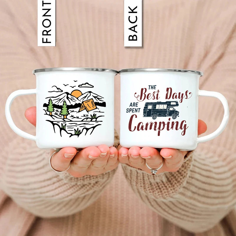 Outdoor Enamel Camping Mug
