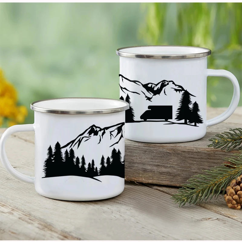 Outdoor Enamel Camping Mug