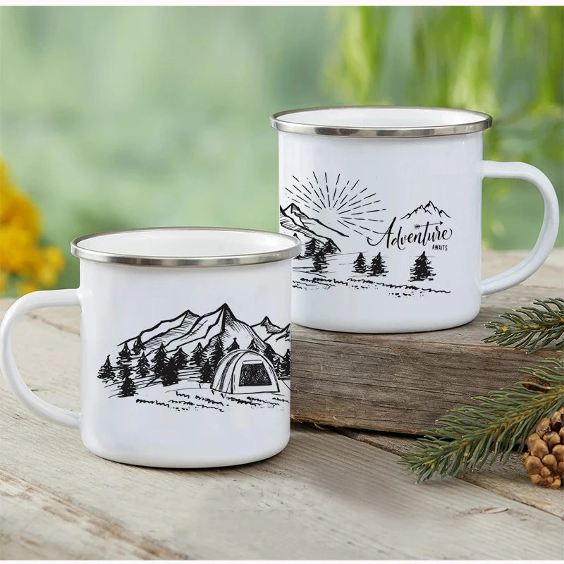 Outdoor Enamel Camping Mug
