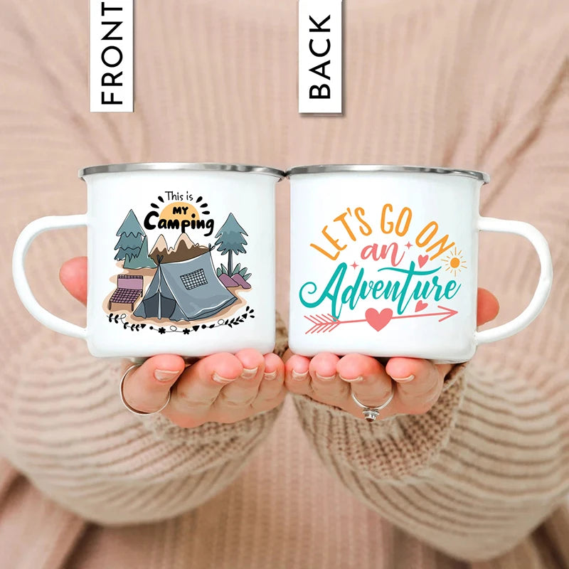 Outdoor Enamel Camping Mug