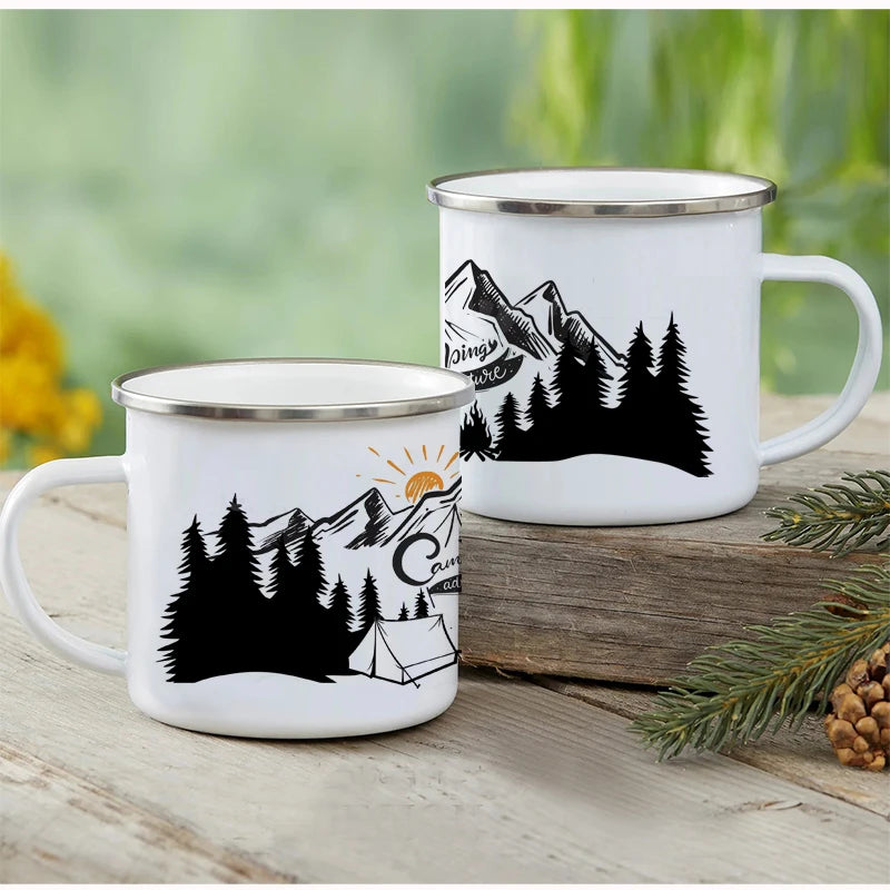 Outdoor Enamel Camping Mug