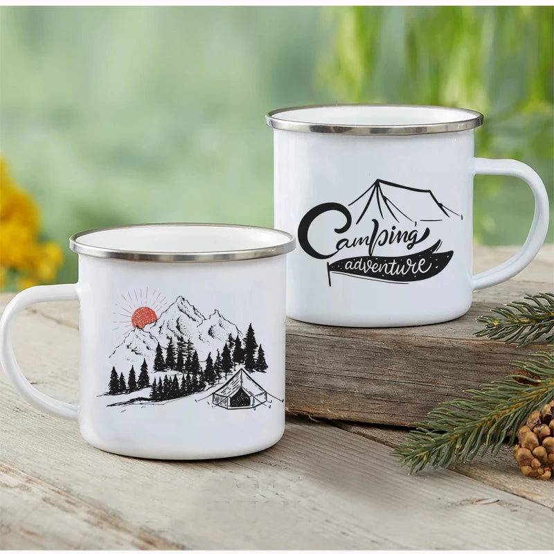 Outdoor Enamel Camping Mug