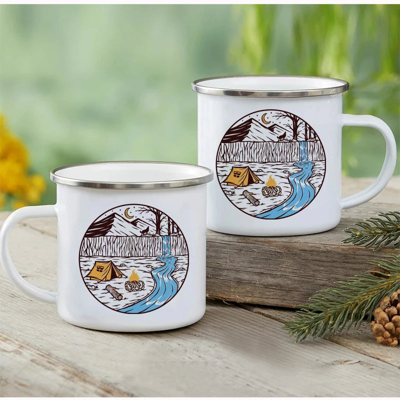 Outdoor Enamel Camping Mug