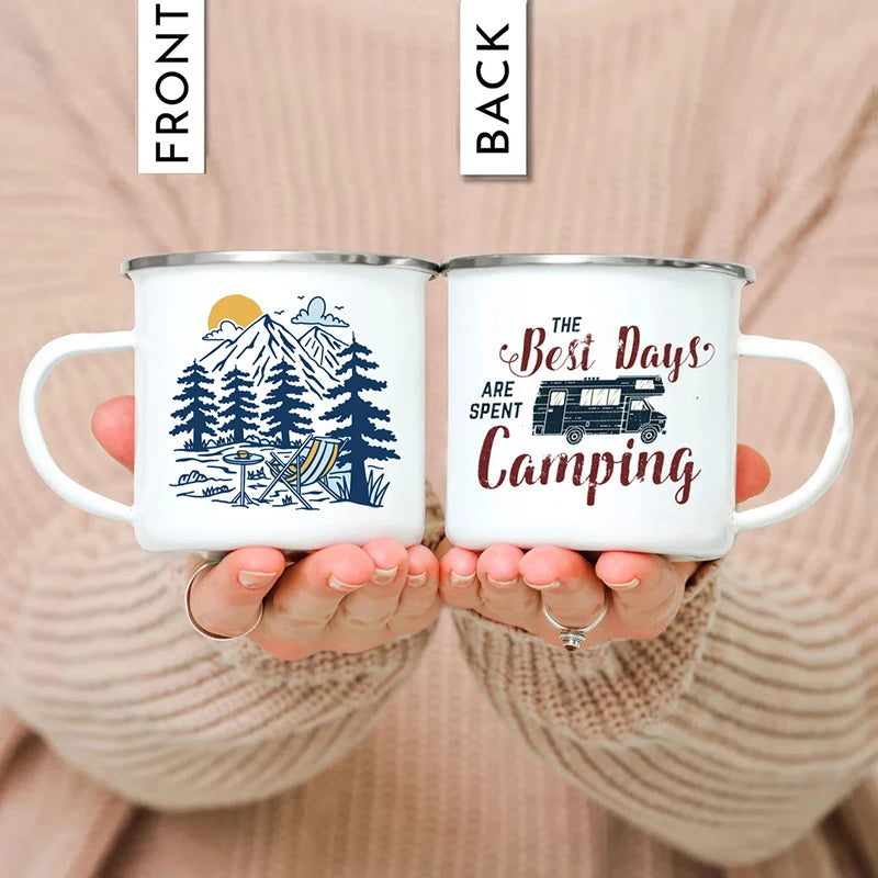 Outdoor Enamel Camping Mug