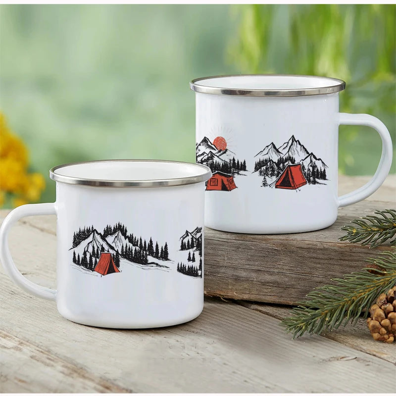 Outdoor Enamel Camping Mug