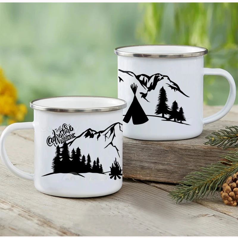 Outdoor Enamel Camping Mug